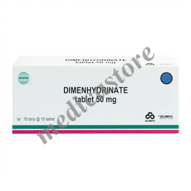 DIMENHYDRINATE TABLET 50 MG