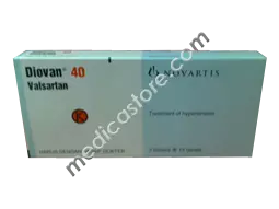 Diovan 40 mg Tablet 