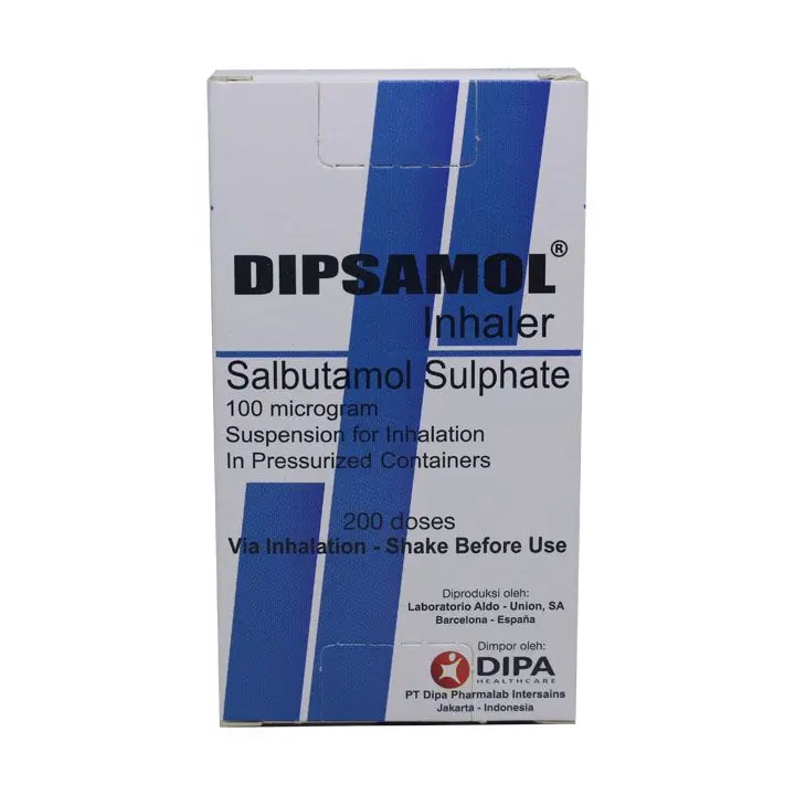 Dipsamol Inhaler 100 mcg