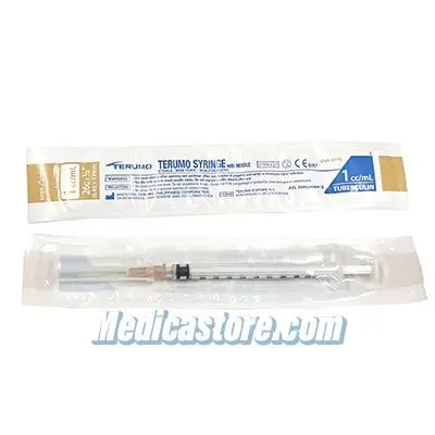 DISPOSABLE  1CC WITH NEEDLE