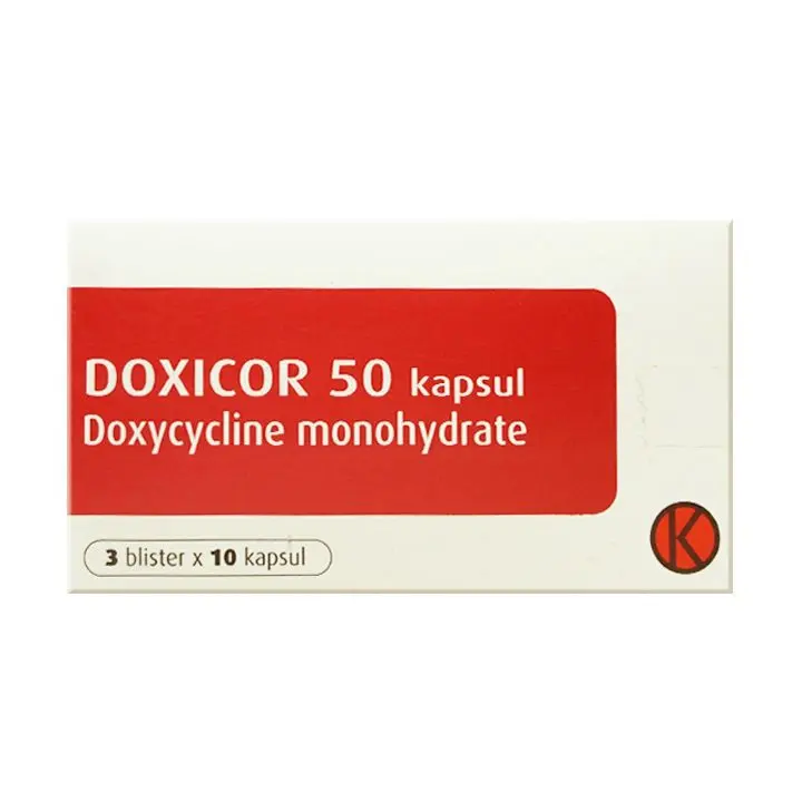 DOXICOR CAPSUL 50 MG