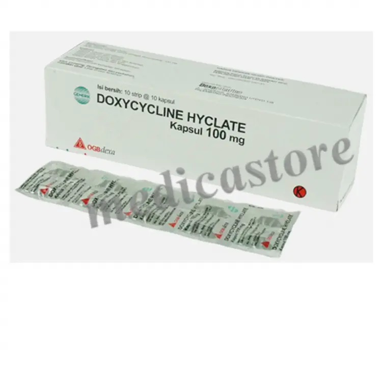 DOXYCYCLINE KAPSUL 100 MG