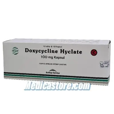 DOXYCYCLINE 100 MG