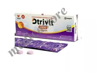 DTRIVIT 4000 TABLET KUNYAH 30'S