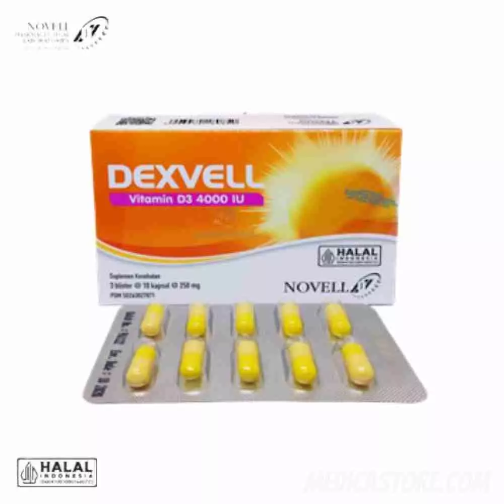 Dexvell 4000 IU Kapsul 30s