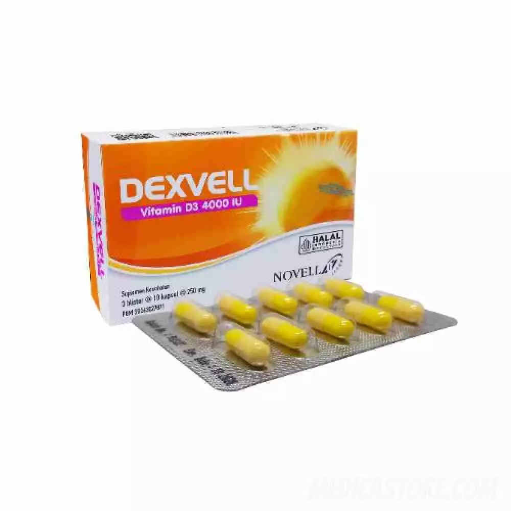 Dexvell 4000 IU Kapsul 30s