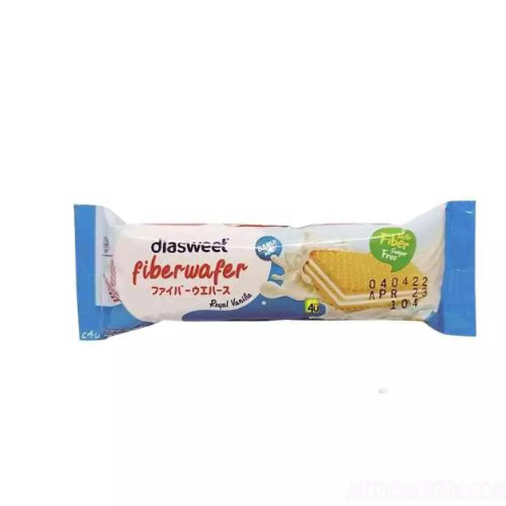 Diasweet Fiberwafer Vanilla 18 g