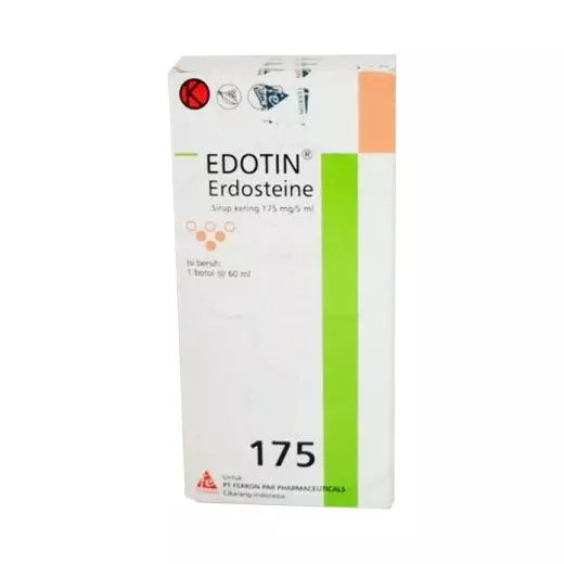 EDOTIN DRY SYRUP 175 MG 60ML