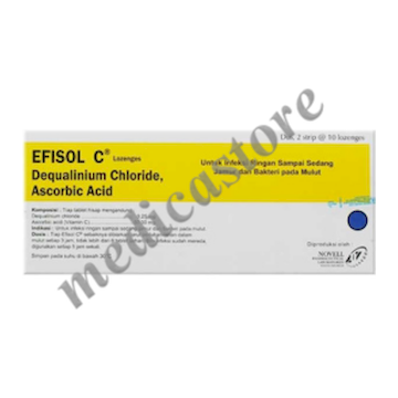 Efisol C Lozenges Tablet Hisap