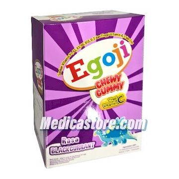 Egoji Chewy Gummy Blackcurrant Isi 5
