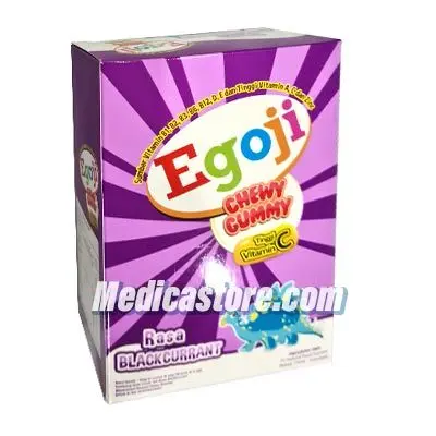 EGOJI CHEWY GUMMY BLACKCURRANT ISI 5