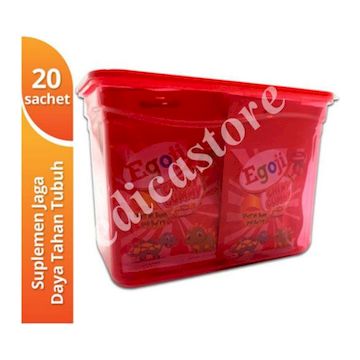 Egoji Chewy Gummy Strawberry Toples