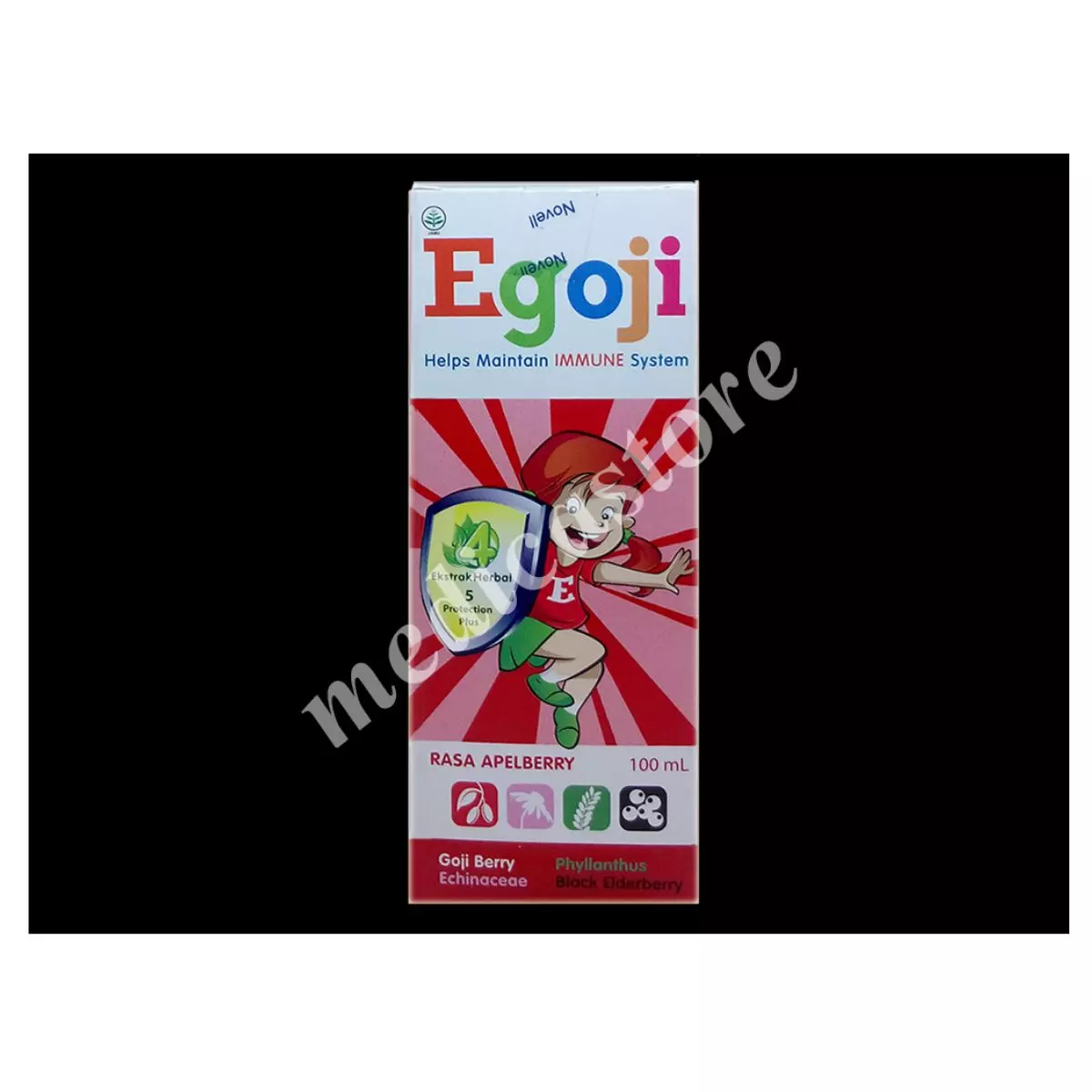 EGOJI SYRUP RASA APELBERRY 100 ML