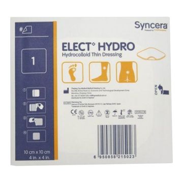 Elect Hydro Thin Dressing 10 X 10 CM