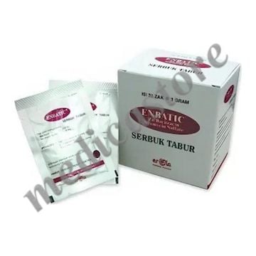 ENBATIC POWDER SACHET 3GRAM- Harga, Manfaat, Kandungan, Dosis, indikasi ...