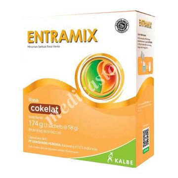 Entramix Cokelat 174 G (sachet 3 X 58 G)