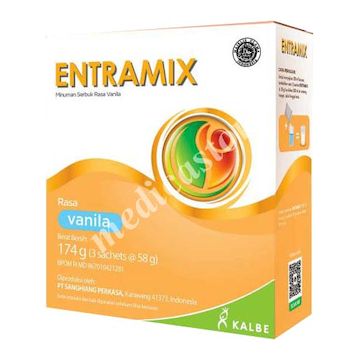 Entramix Vanilla 174 G (sachet 3 X 58 G)