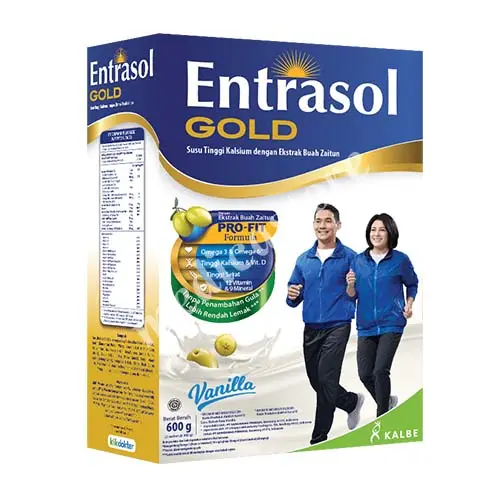 ENTRASOL GOLD VANILLA 600 GRAM