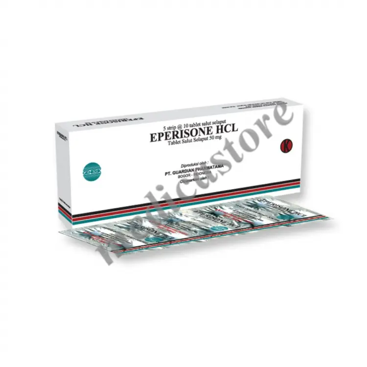 EPERISONE TABLET SALUT SELAPUT 50 MG