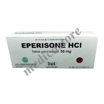 Eperisone Hcl 50 MG Tablet Salut Selaput