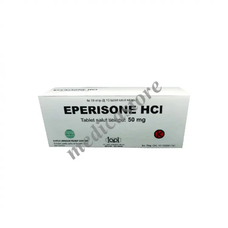 EPERISONE HCL TABLET 50 MG