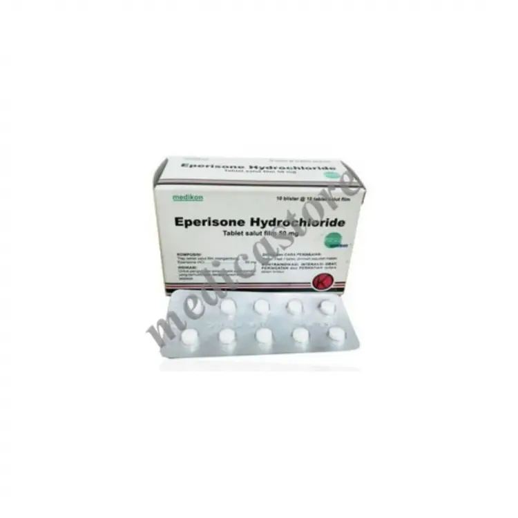 EPERISONE HCL TABLET SALUT SELAPUT 50 MG 100 S