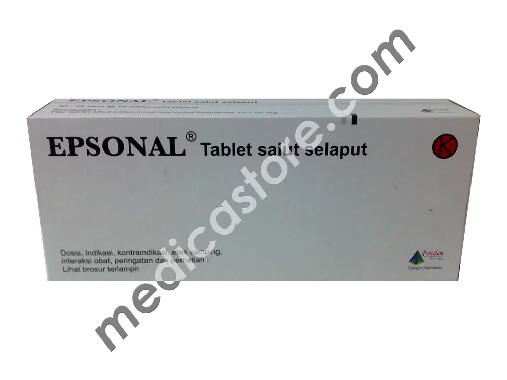 Epsonal 50 mg Tablet