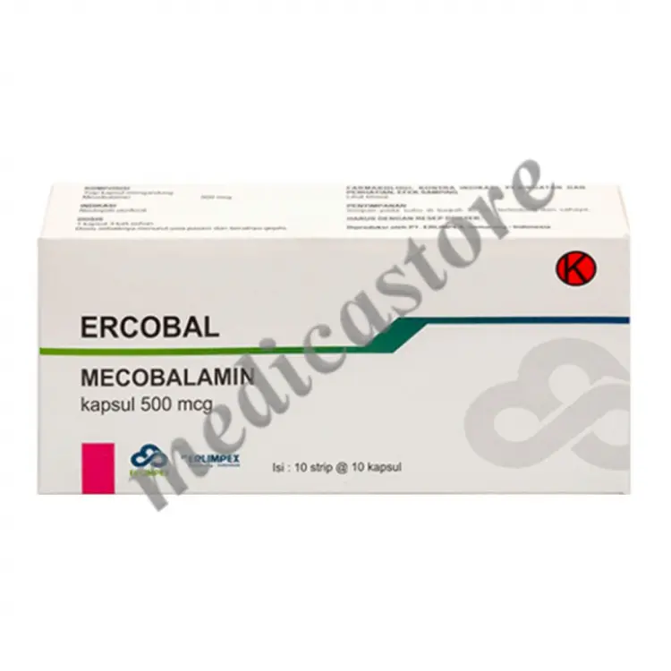 ERCOBAL KAPSUL 500 MCG