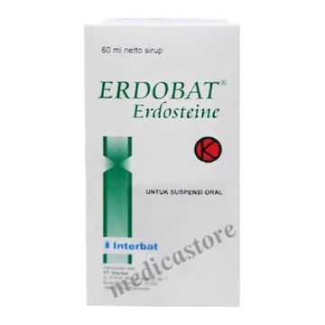 Erdobat Dry Syrup 175mg/5ml 60 ML