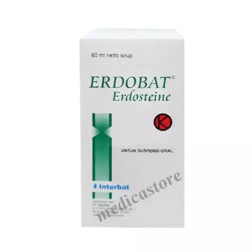 ERDOBAT DRY SYRUP 175MG/5ML 60 ML