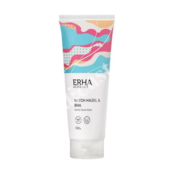 ERHA ACNEACT WITCH HAZEL & BHA GENTLE ACNE FACIAL WASH 100G