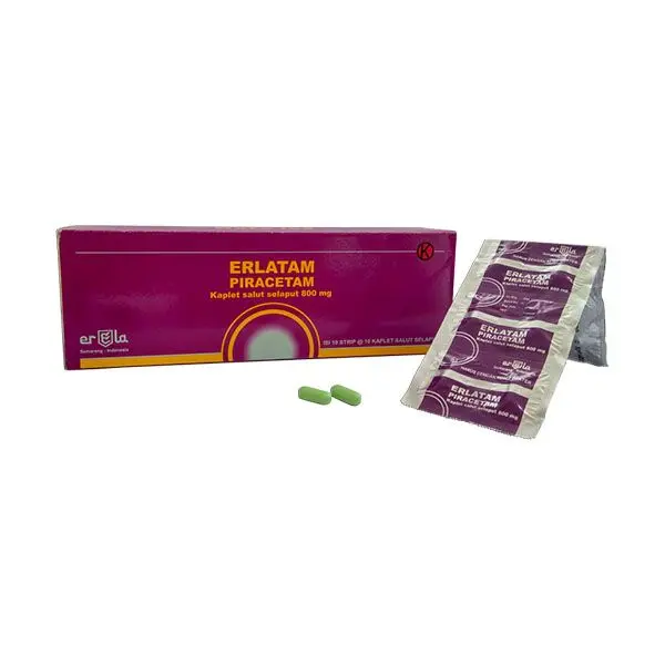 ERLATAM KAPLET SALUT SELAPUT 800 MG