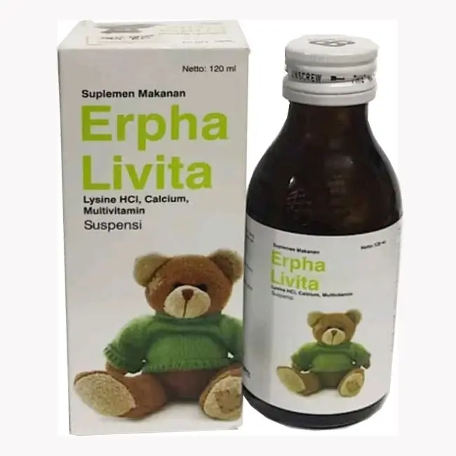 ERPHA LIVITA SYRUP 120 ML