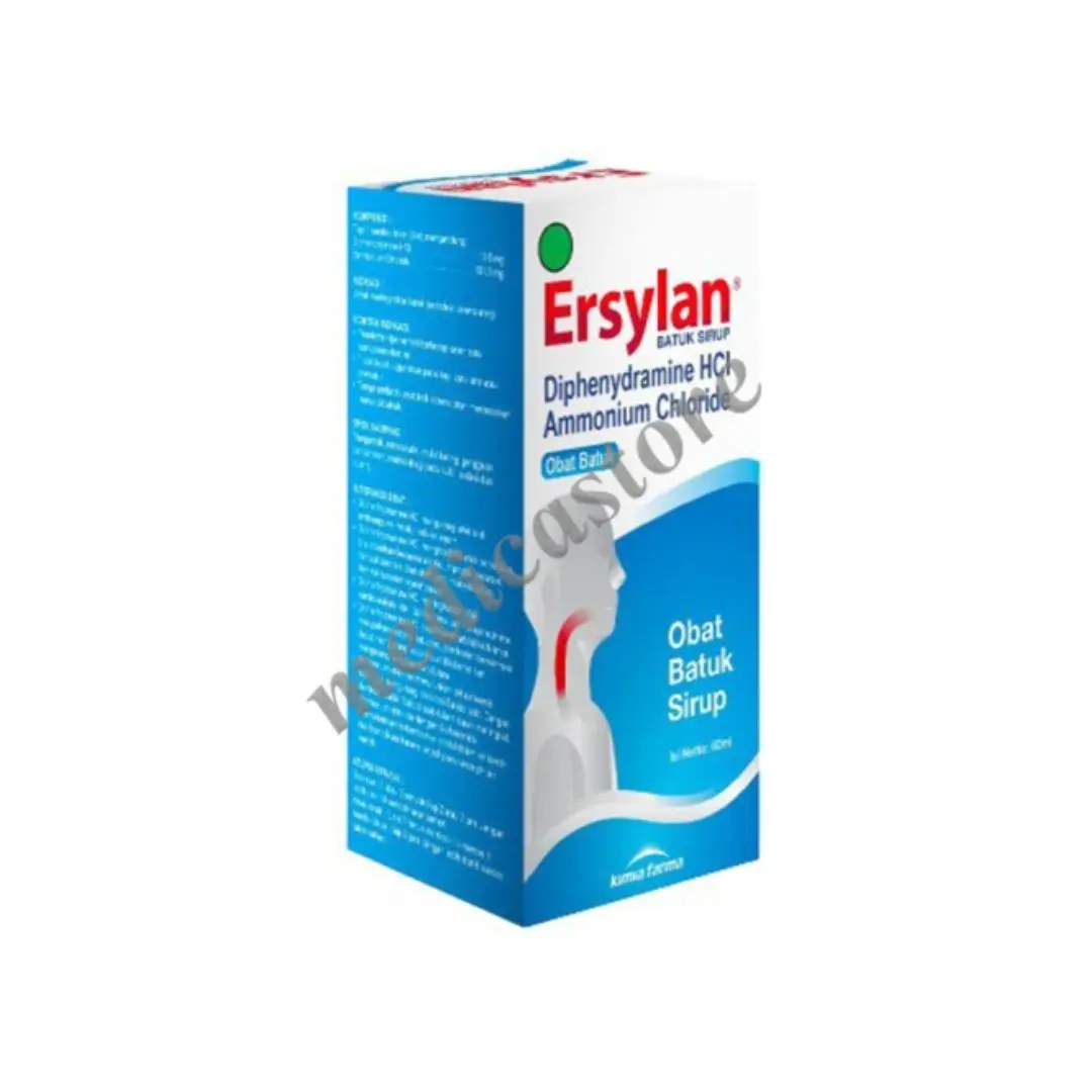 ERSYLAN SYRUP 60 ML