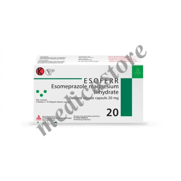 ESOFERR KAPSUL LEPAS TUNDA 20 MG