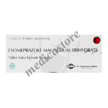 ESOMEPRAZOLE MEGNESIUM TRIHYDRATE TABLET 20 MG