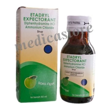 Etadryl Syrup 60ml Apel