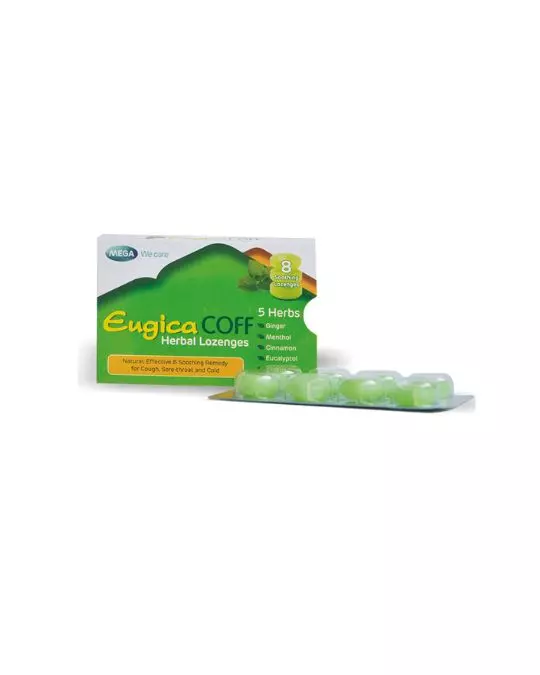 EUGICA COFF HERBAL LOZENGES isi 8 Tablet
