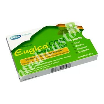 EUGICA COFF HERBAL LOZENGES 8'S