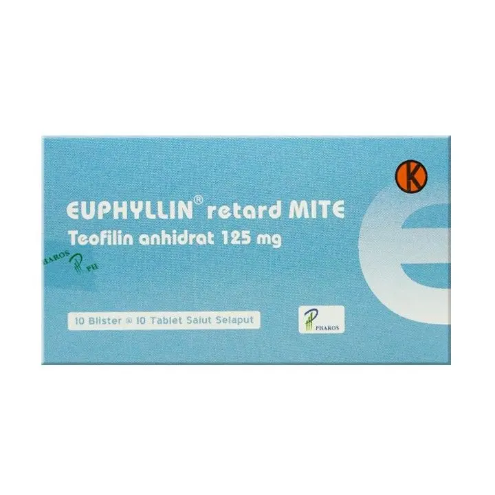 EUPHYLLIN RETARD MITE TABLET 125 MG 