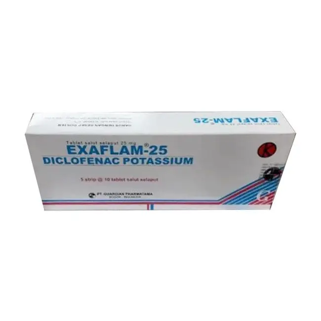 EXAFLAM TABLET 25 MG