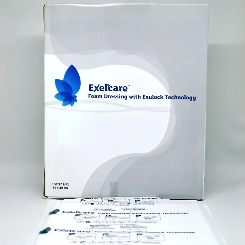 EXELCARE FOAM EXULOCK TECH 20X20