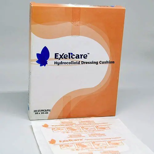 EXELCARE HYDROCOLLOID CUSHION 10x10 CM