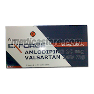 Exforge 10 MG /160 MG Tablet