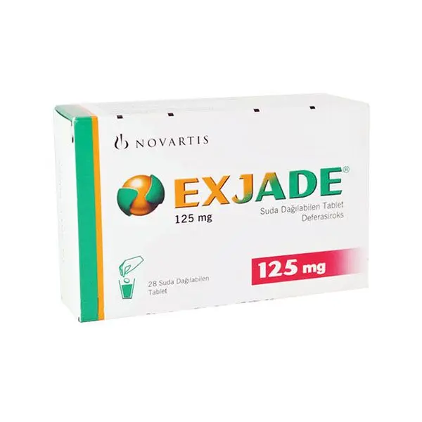 EXJADE TABLET DISPERSIBLE 125 MG