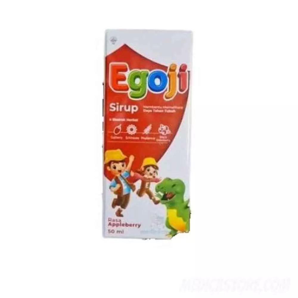 Egoji Sirup Rasa Apelberry 50 mL