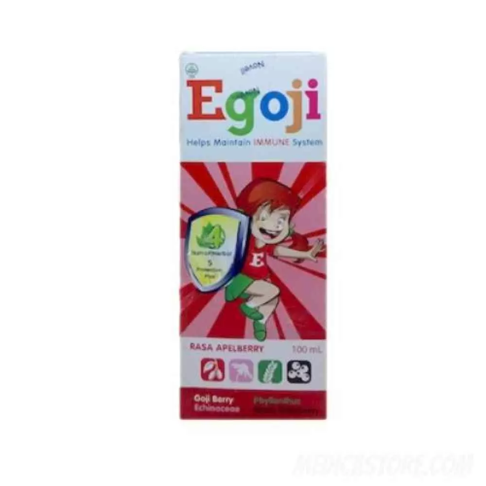 Egoji Sirup Rasa Apelberry 100 ml