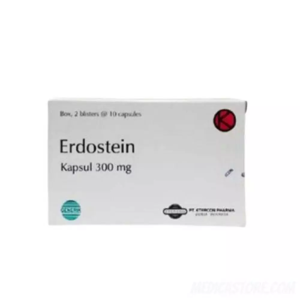 Erdostein 300 mg Kapsul 20'S (Etercon)