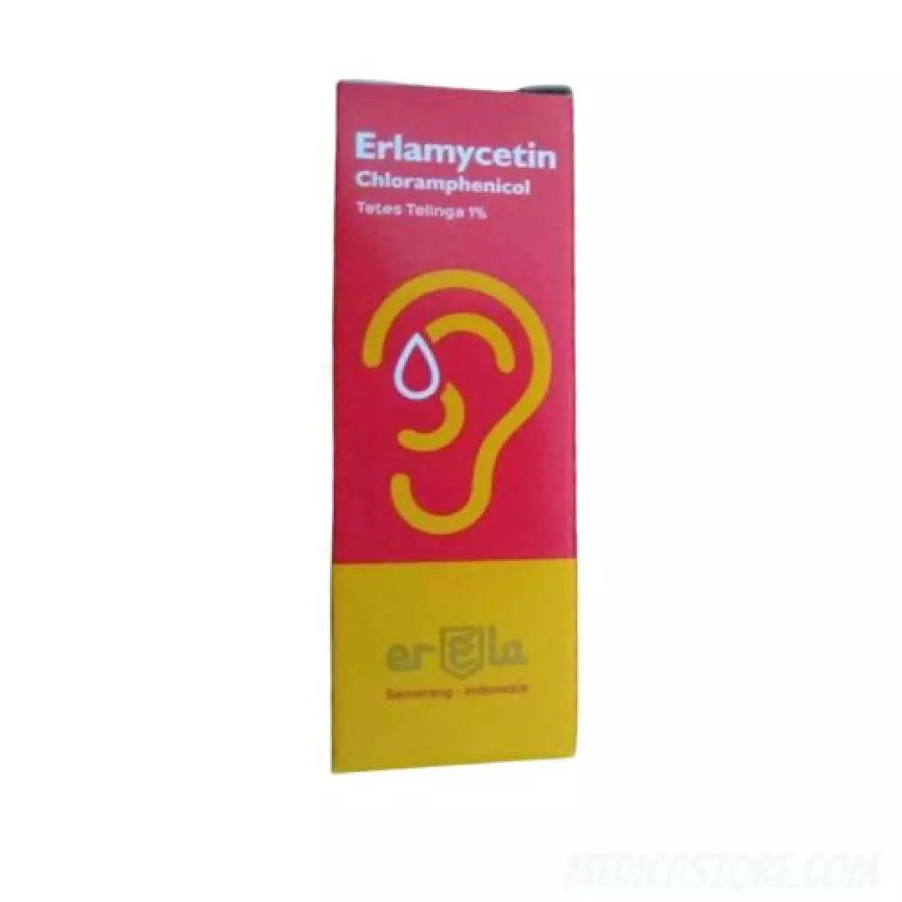 Erlamycetin Tetes Telinga 10 ml
