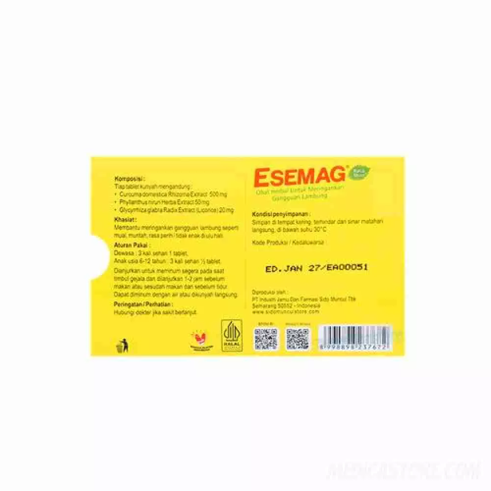 ESEMAG TABLET 30'S